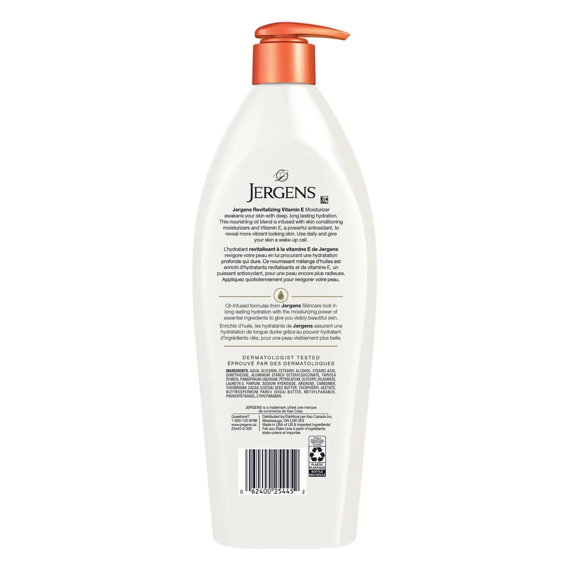 JERGENS | Hydratant à la vitamine E revitalisante - 620ml
