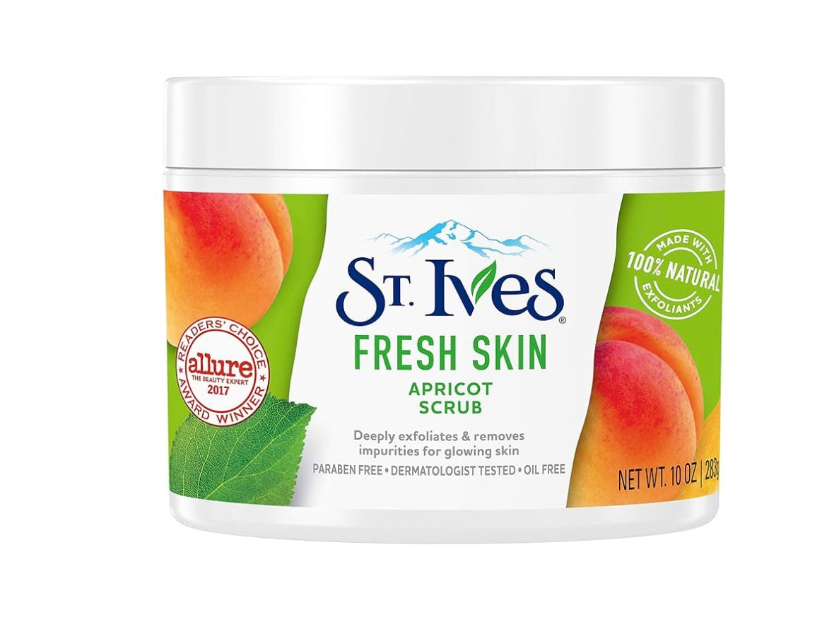 ST. Ives – Gommage vivifiant à l’abricot pour une peau fraîche-283g(10 OZ)